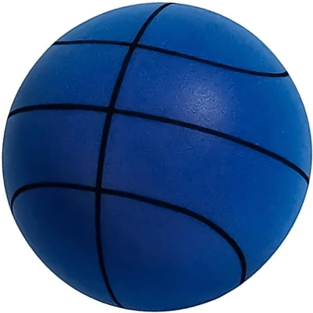 Silent-Bounce Basketball