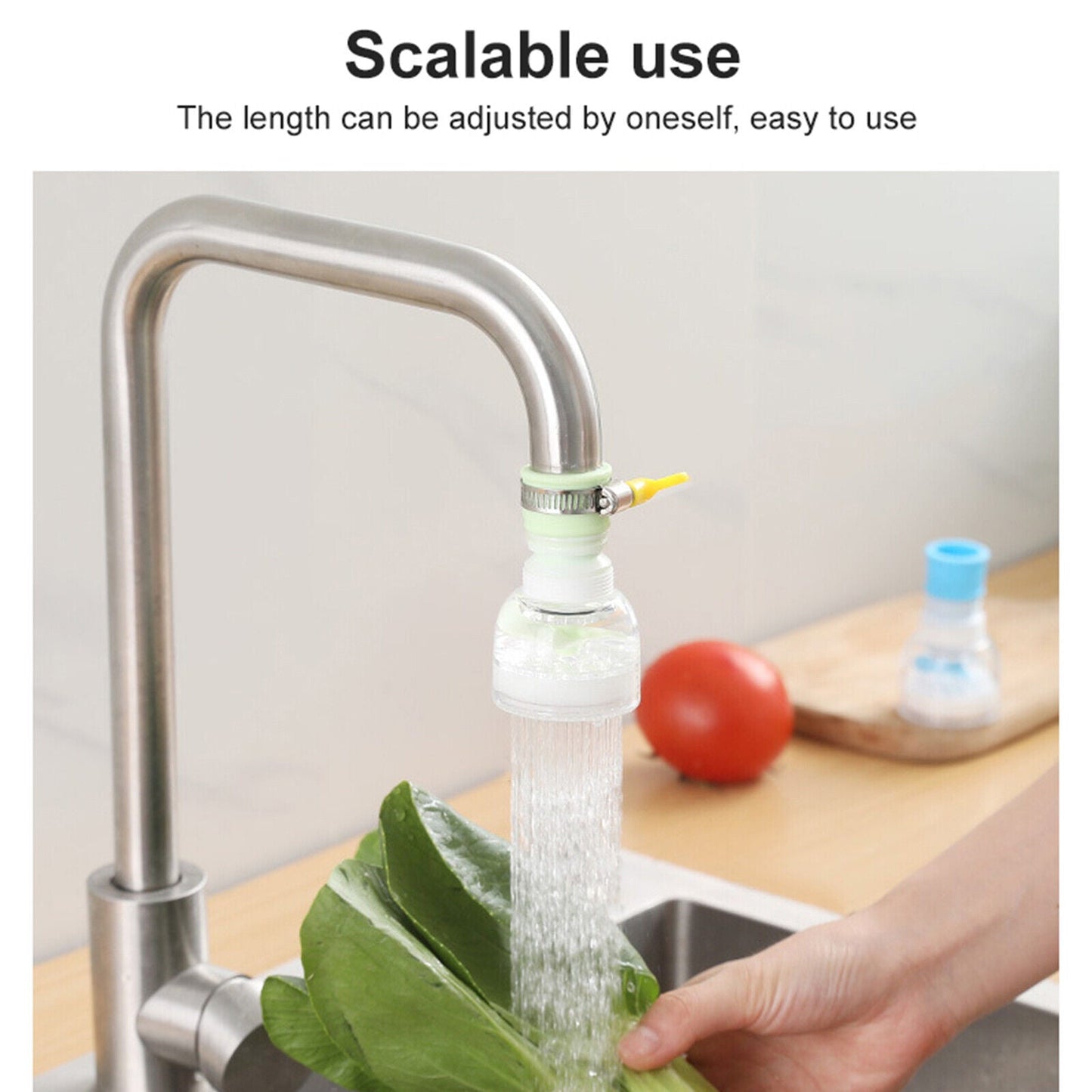 360-Degree Kitchen Sink Faucet Extenders