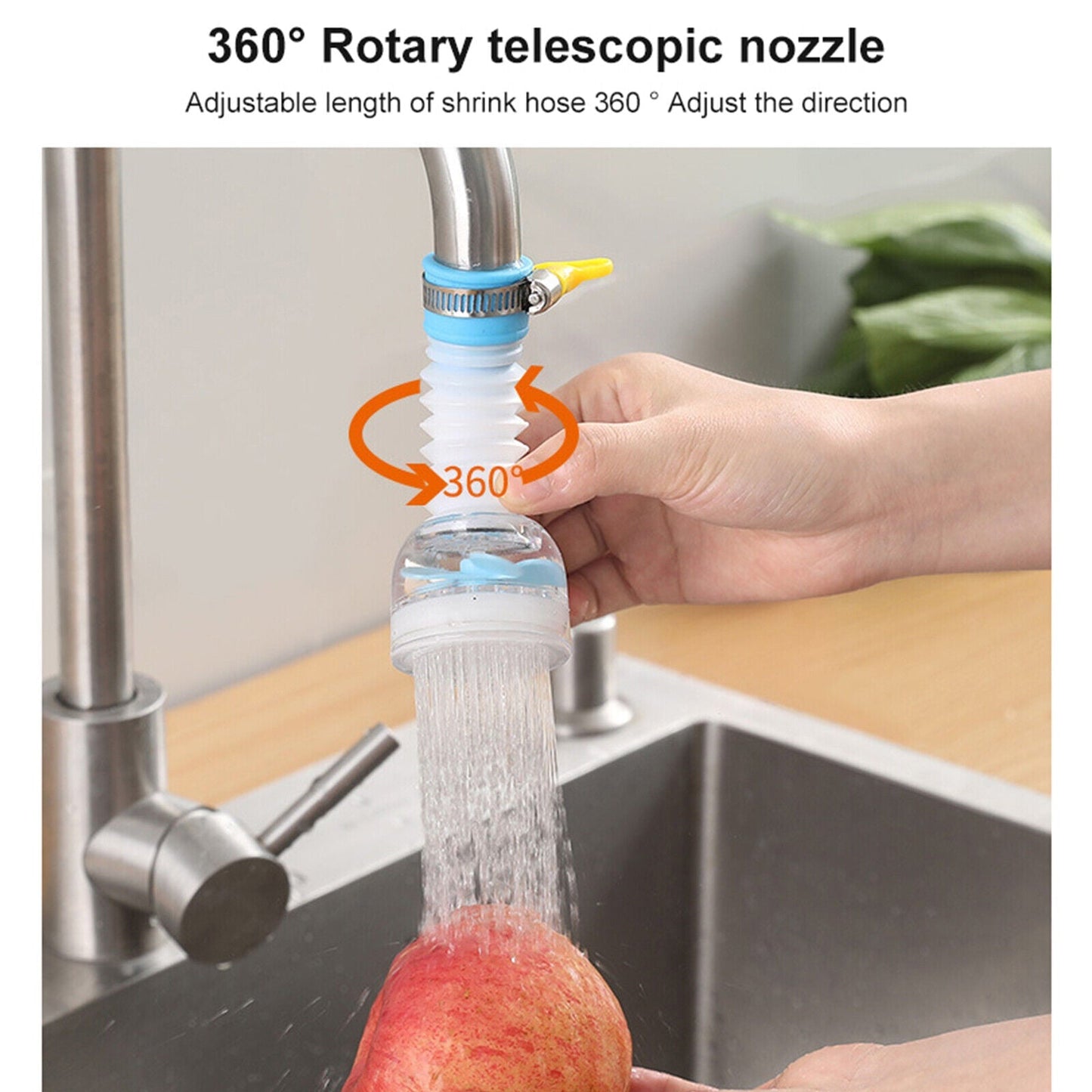 360-Degree Kitchen Sink Faucet Extenders