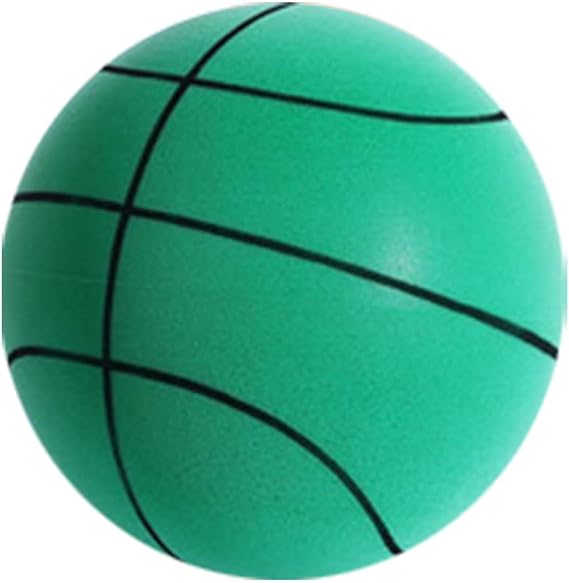 Silent-Bounce Basketball